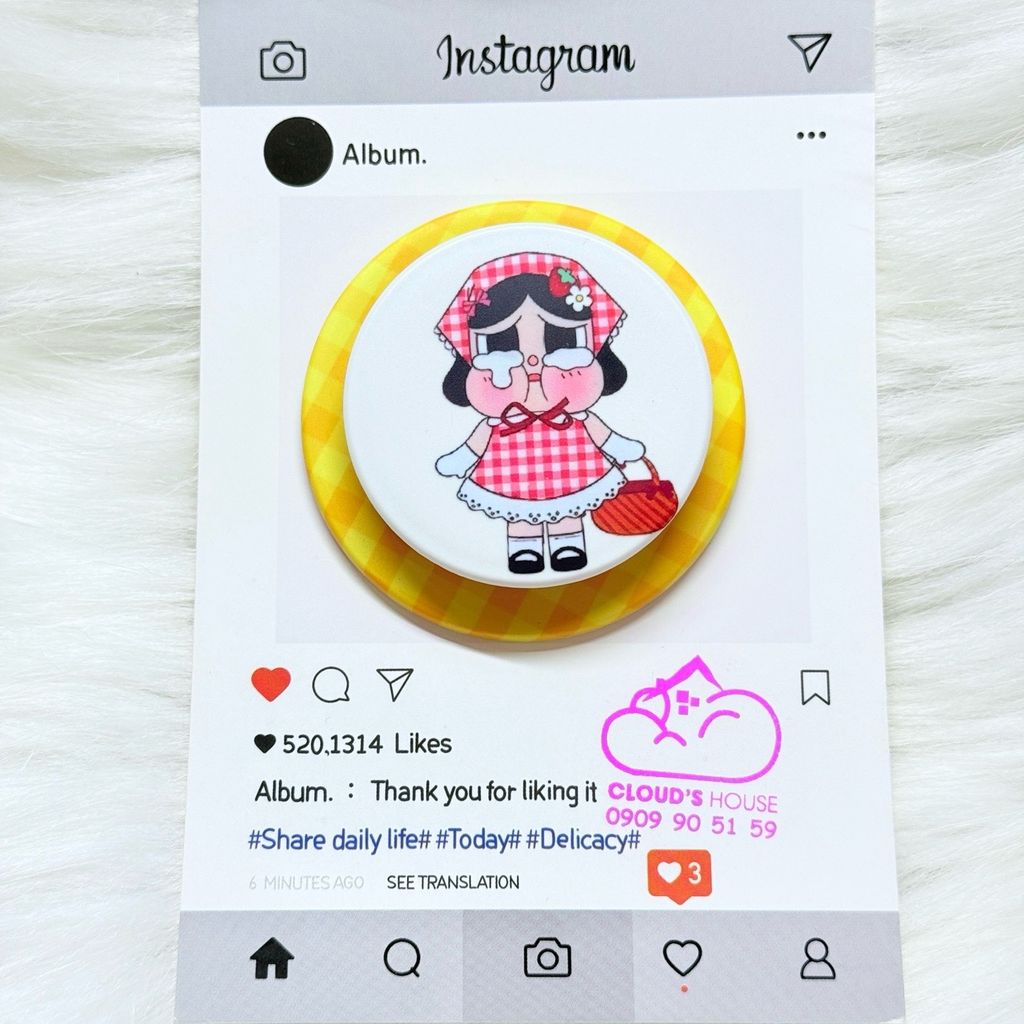 POPSOCKET Magsafe Nam Châm Hít CRY BABY Kute