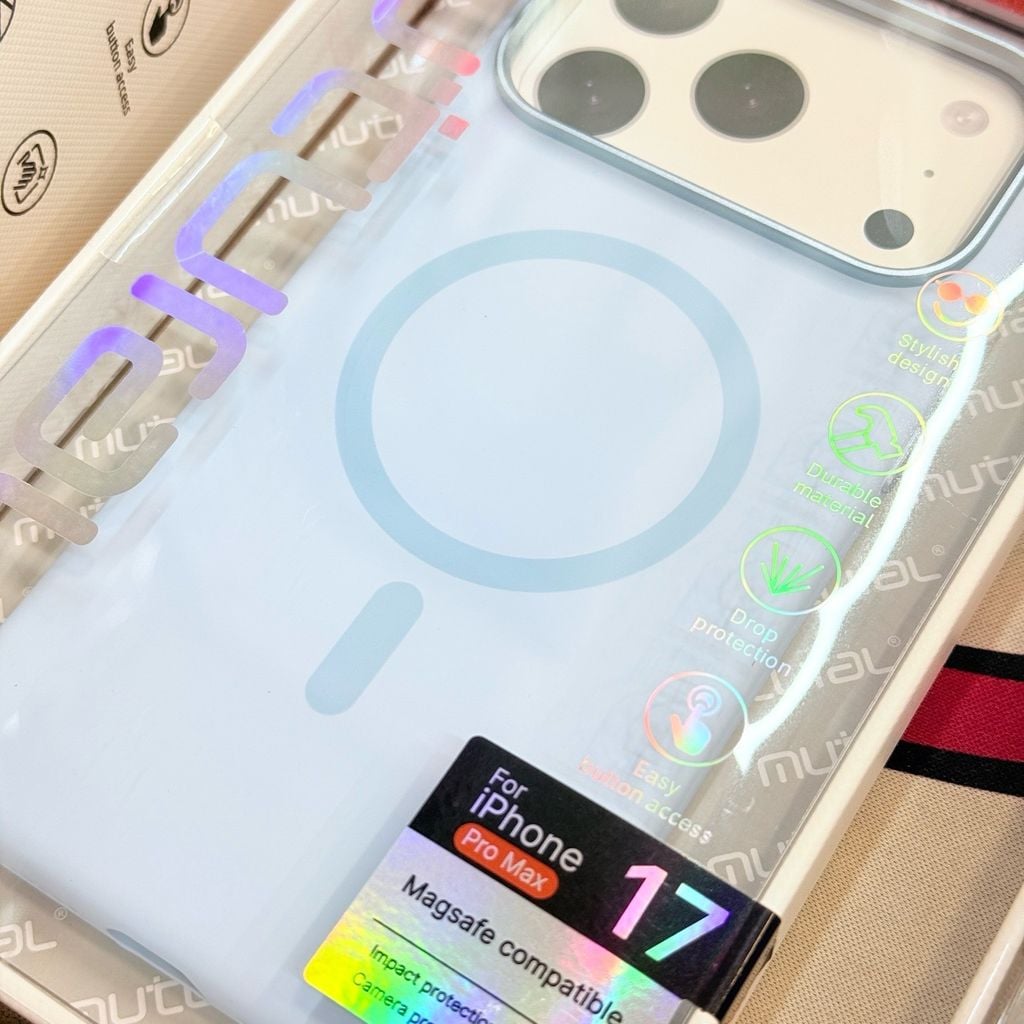 Case Ốp điện thoại iPhone MUTURAL Silicone Magsafe Nhiều Màu Chống Shock iPhone 16/17/Pro/Promax