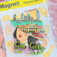 Nam châm Magnet Trang Trí Tủ Lạnh Fridge Magnet - Địa Danh Việt Nam - Món Ăn Việt Nam - Quà lưu niệm Việt Nam