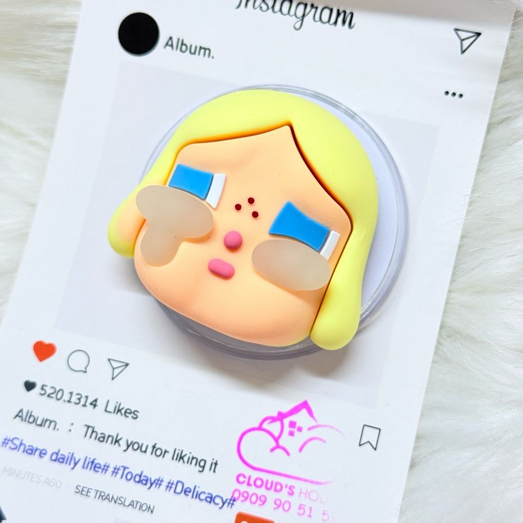 POPSOCKET Magsafe Nam Châm Hít CRY BABY Kute