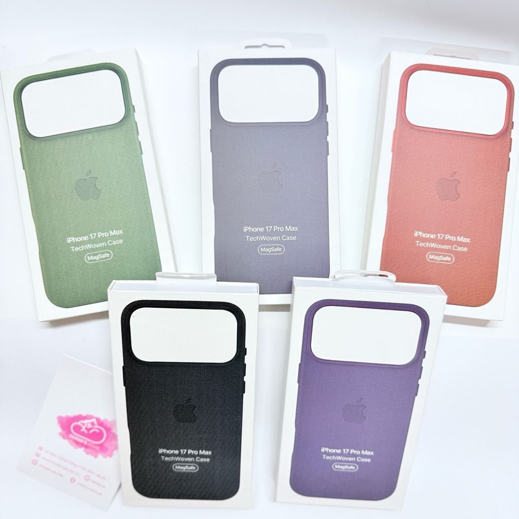 Case Ốp Điện Thoại TechWoven Magsafe Chính Hãng Apple iPhone 17Pro/Pro Max