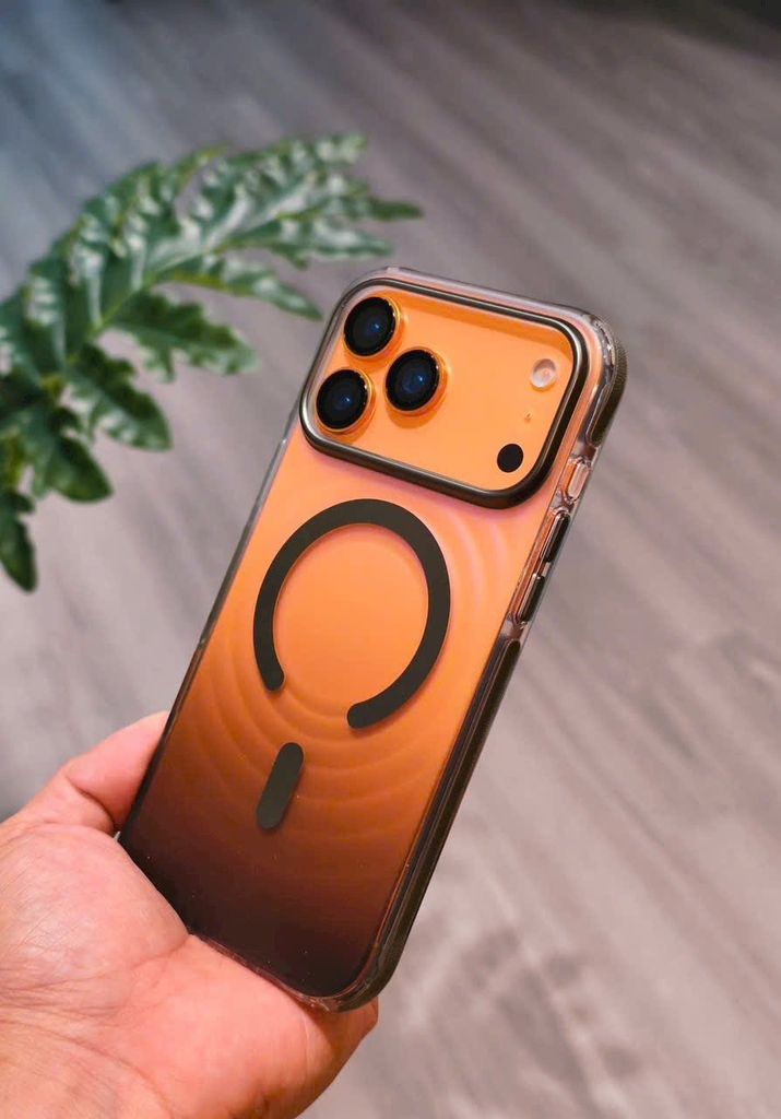 Case Ốp điện thoại iPhone RAVAKA Magsafe Ombre Chống Shock Lưng Nhám Ombre 17Pro/Promax