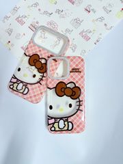 Case Ốp điện thoại iPhone Hello Kitty Trong Camera viền Bling Bling iPhone 13/14/15/16/17/Plus/Pro/Promax