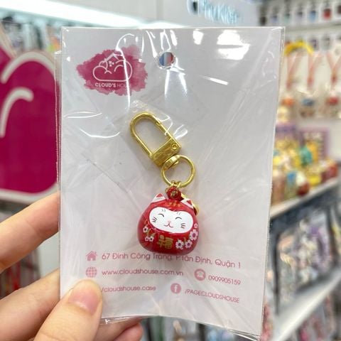 Móc Treo Mèo May Mắn Lớn Nhiều Màu