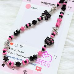 Dây đeo điện thoại ngắn Hello Kitty charm Kute (Quảng Châu, Thái Lan)
