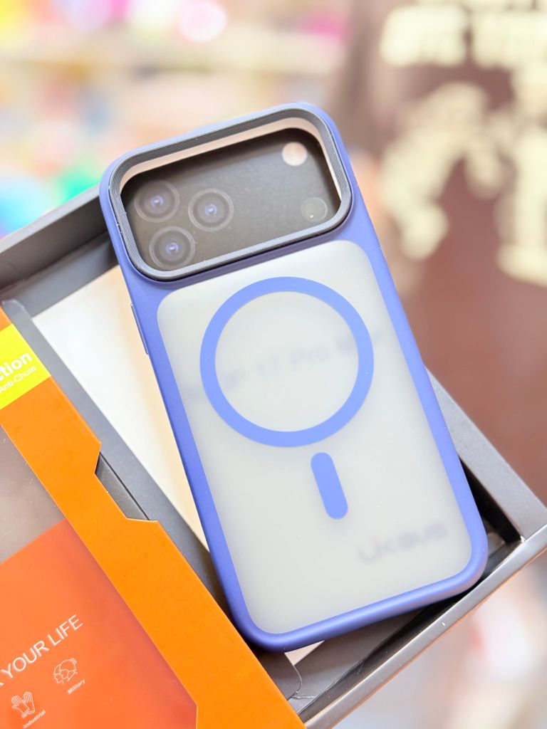 Case Ốp điện thoại iPhone Chống Shock NHám Viền Màu chính hãng LIKGUS Siêu Xịn iPhone 17/Pro/Promax