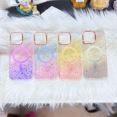 Case Ốp điện thoại iPhone Likgus Trong Ombre Nhiều Màu Bling Bling Magsafe iPhone 16/17/Promax