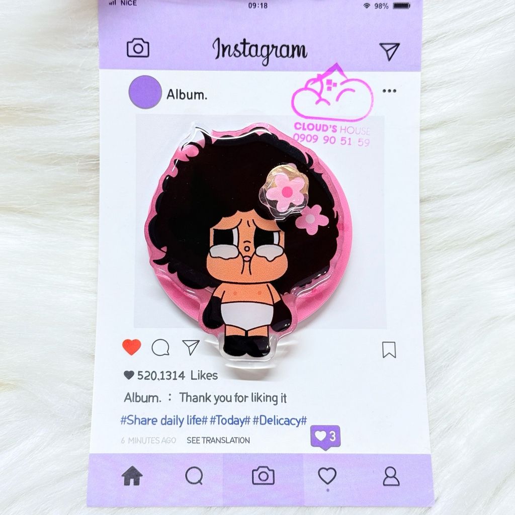 POPSOCKET Magsafe Nam Châm Hít CRY BABY Kute