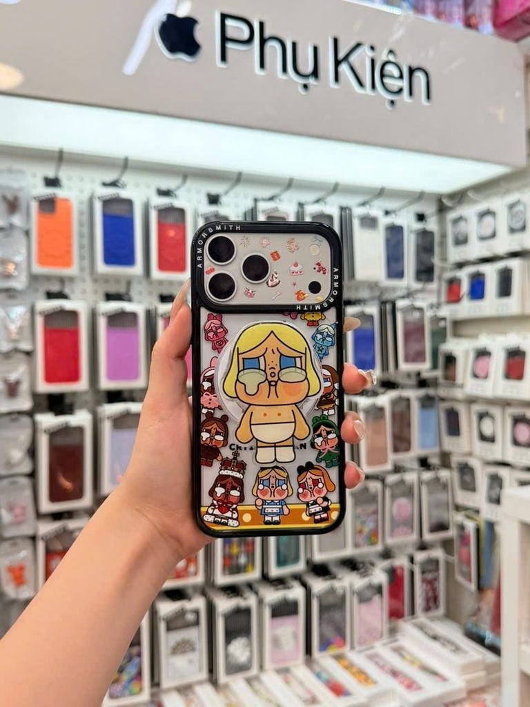Case Ốp điện thoại iPhone Cry Baby viền đen Iphone