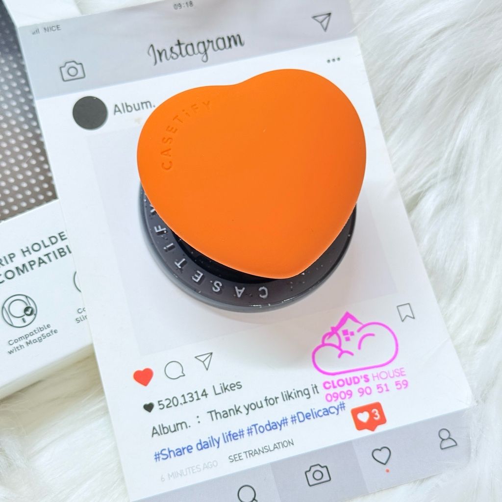 POPSOCKET Magsafe Nam Châm Hít CaseTify BÔNG HOA đê Chữ C