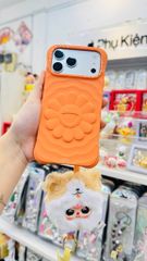 Case Ốp Điện thoại iPhone TAKASHI MURAKAMI x CASETiFY FLOWERS BLOOM Màu Cam Basic iPhone 17/16/15Pro/Promax