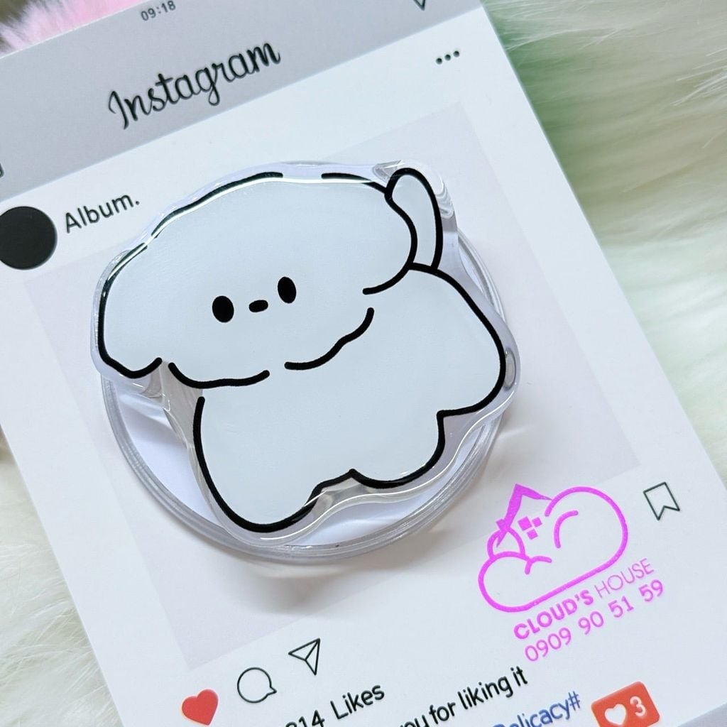 POPSOCKET Magsafe Nam Châm Hít CHÓ - MÈO Kute
