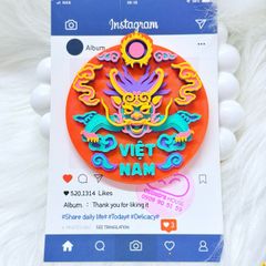 CNHN- Nam Châm Hít/ Dán Tủ Lạnh Quà Lưu Niệm Việt Nam Fridge Magnet - Refrigerator Magnet