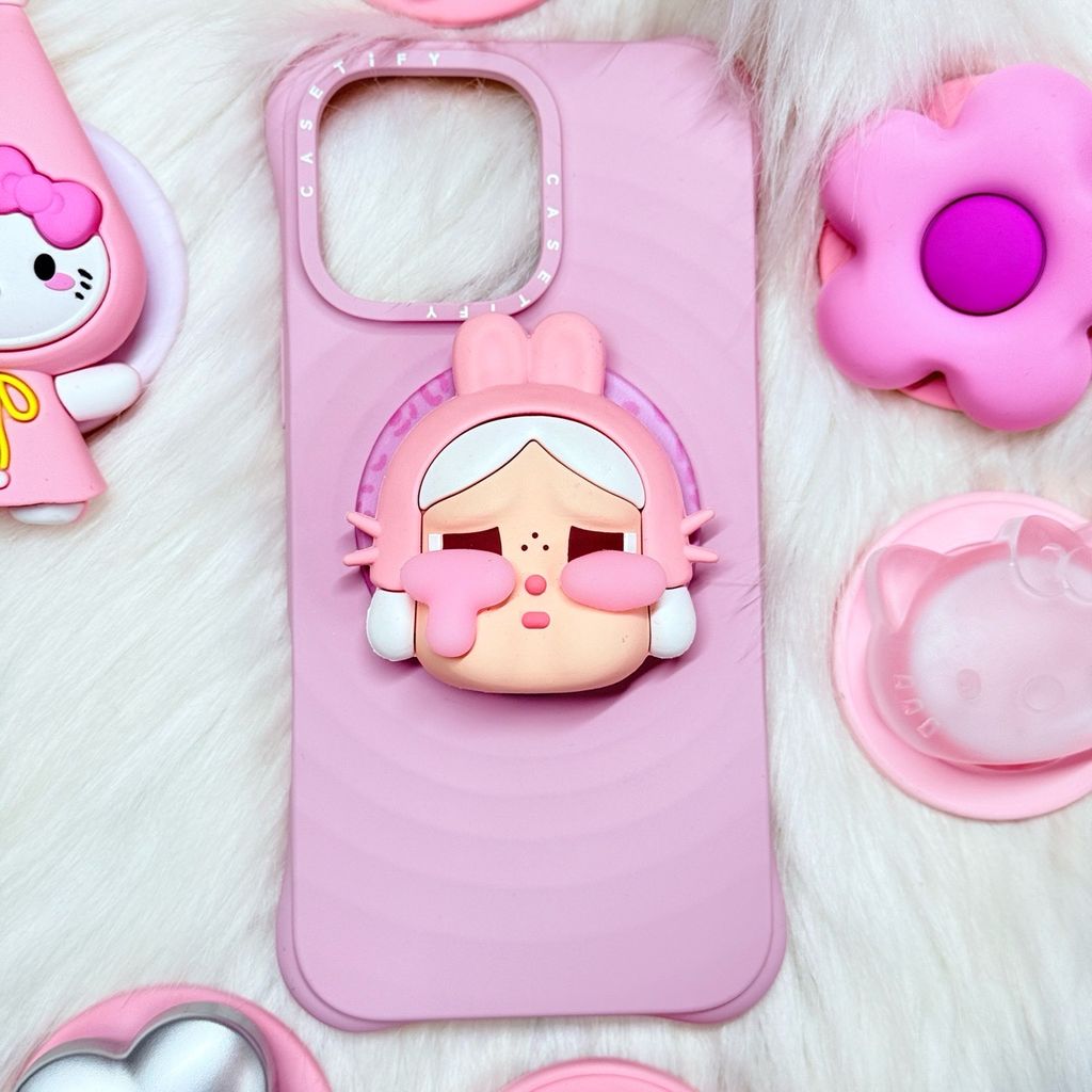 Case Ốp Điện thoại iPhone Casetify Ripple Case Màu Hồng - Primrose Pink Magsafe Basic iPhone 17/16/15Pro/Promax