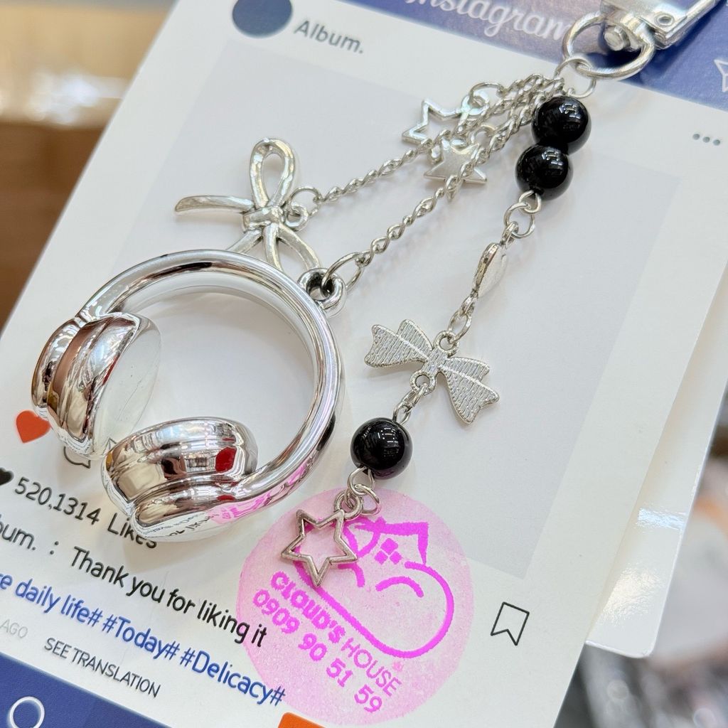 Dây đeo điện thoại ngắn Hello Kitty charm Kute (Quảng Châu, Thái Lan)