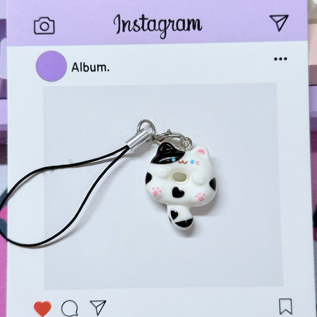 Móc treo điện thoại mini các mẫu MÈO cute dễ thương - nhiều mẫu