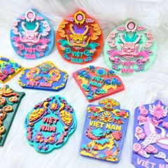 CNHN- Nam Châm Hít/ Dán Tủ Lạnh Quà Lưu Niệm Việt Nam Fridge Magnet - Refrigerator Magnet