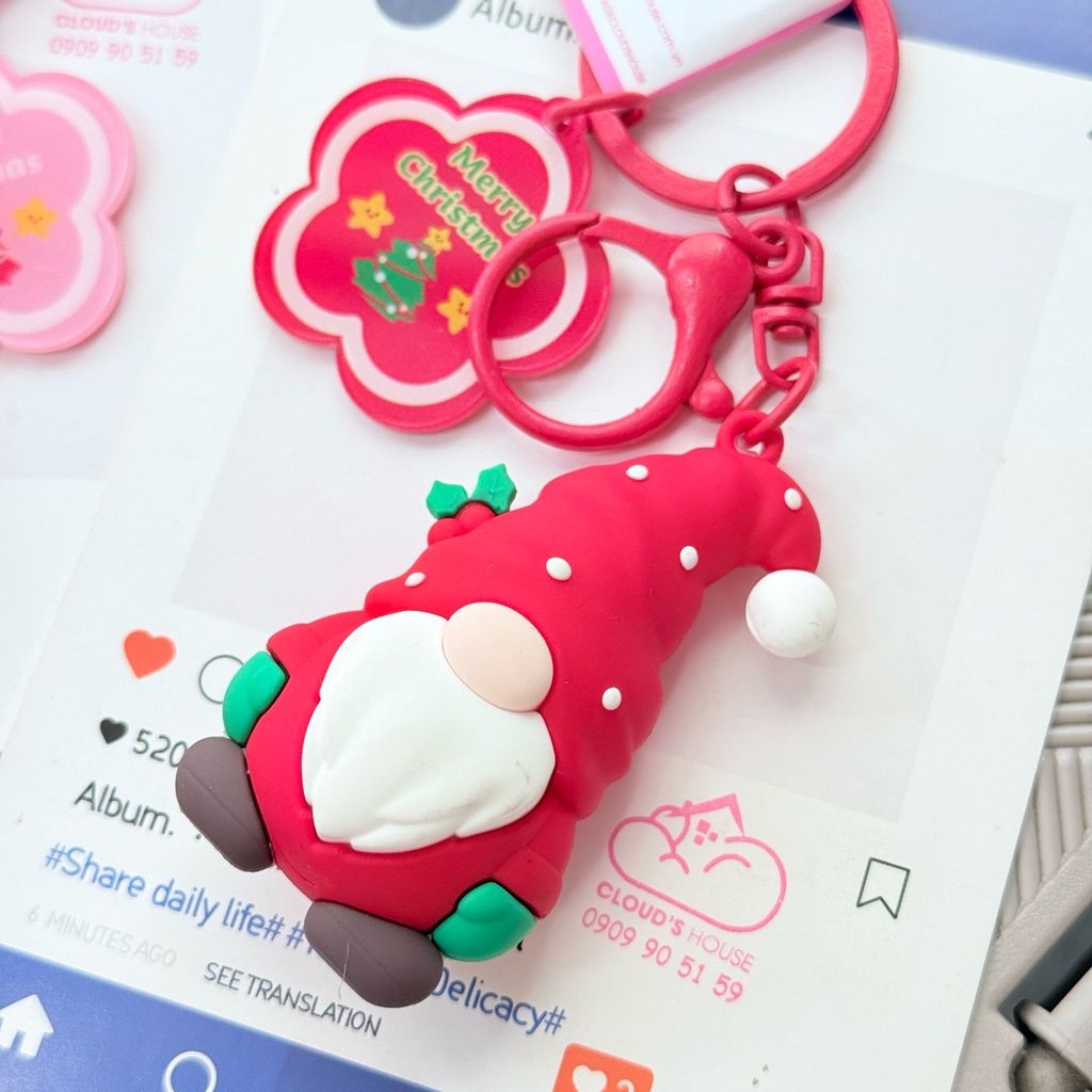 Móc khóa ÔNG GIÀ NOEL Kute