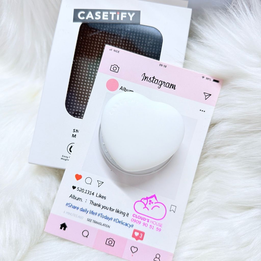 POPSOCKET Magsafe Nam Châm Hít CaseTify BÔNG HOA đê Chữ C