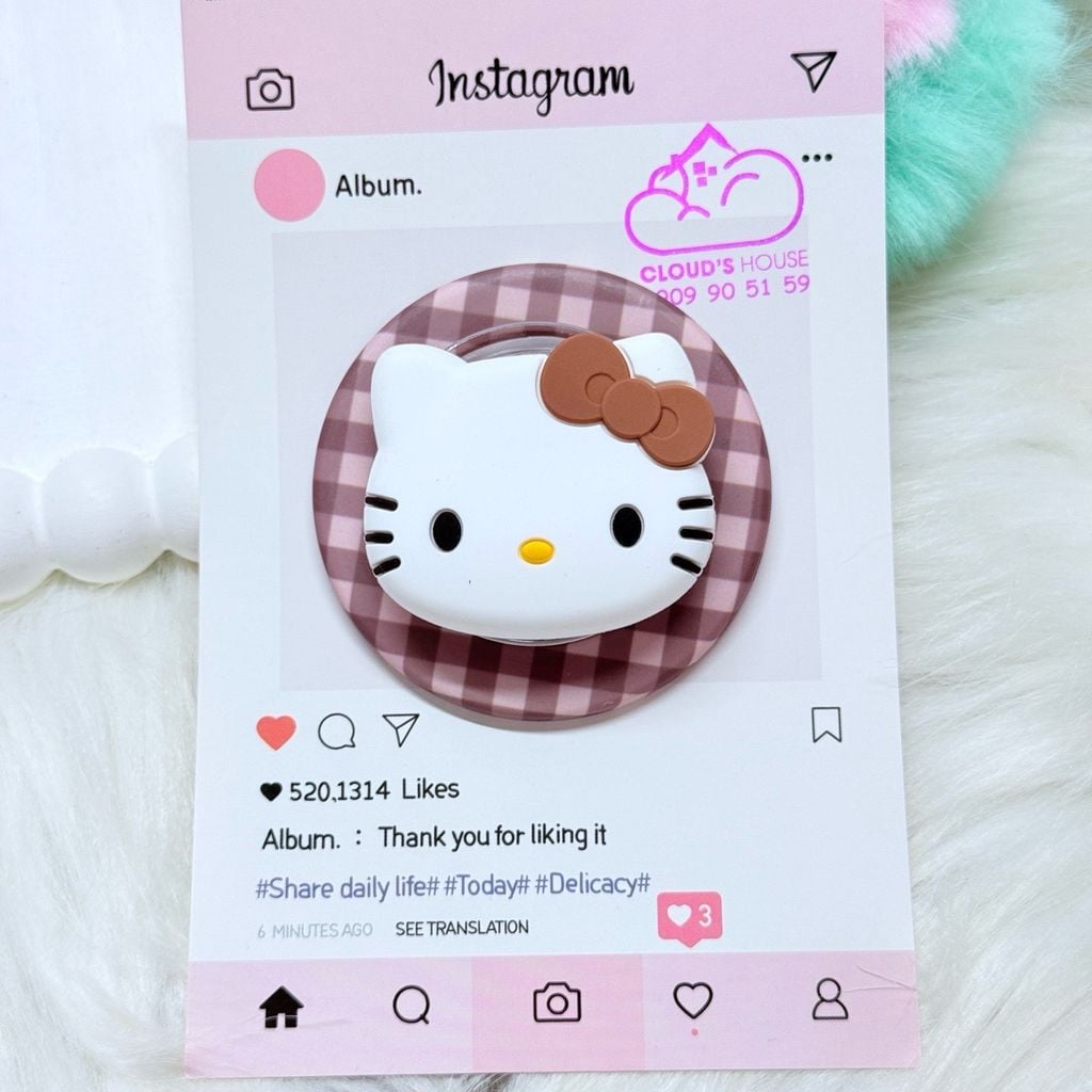 POPSOCKET Magsafe Nam Châm Hít Hello Kitty Kute