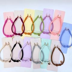DÂY NƠ Silicone CHỐNG BẨN kèm charm