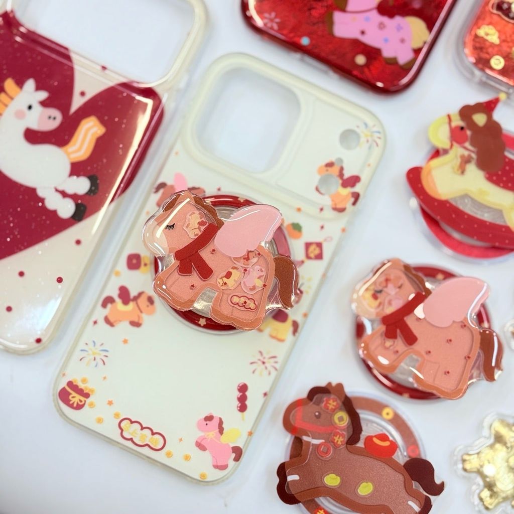 POPSOCKET Magsafe Nam Châm Hít Mẫu Ngựa Tết 2026- TẾT