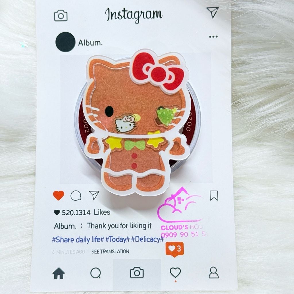 POPSOCKET Magsafe Nam Châm Hít Hello Kitty Kute