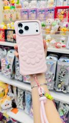 Case Ốp Điện thoại iPhone TAKASHI MURAKAMI x CASETiFY FLOWERS BLOOM Màu Hồng Pastel Basic iPhone 17/16/15Pro/Promax