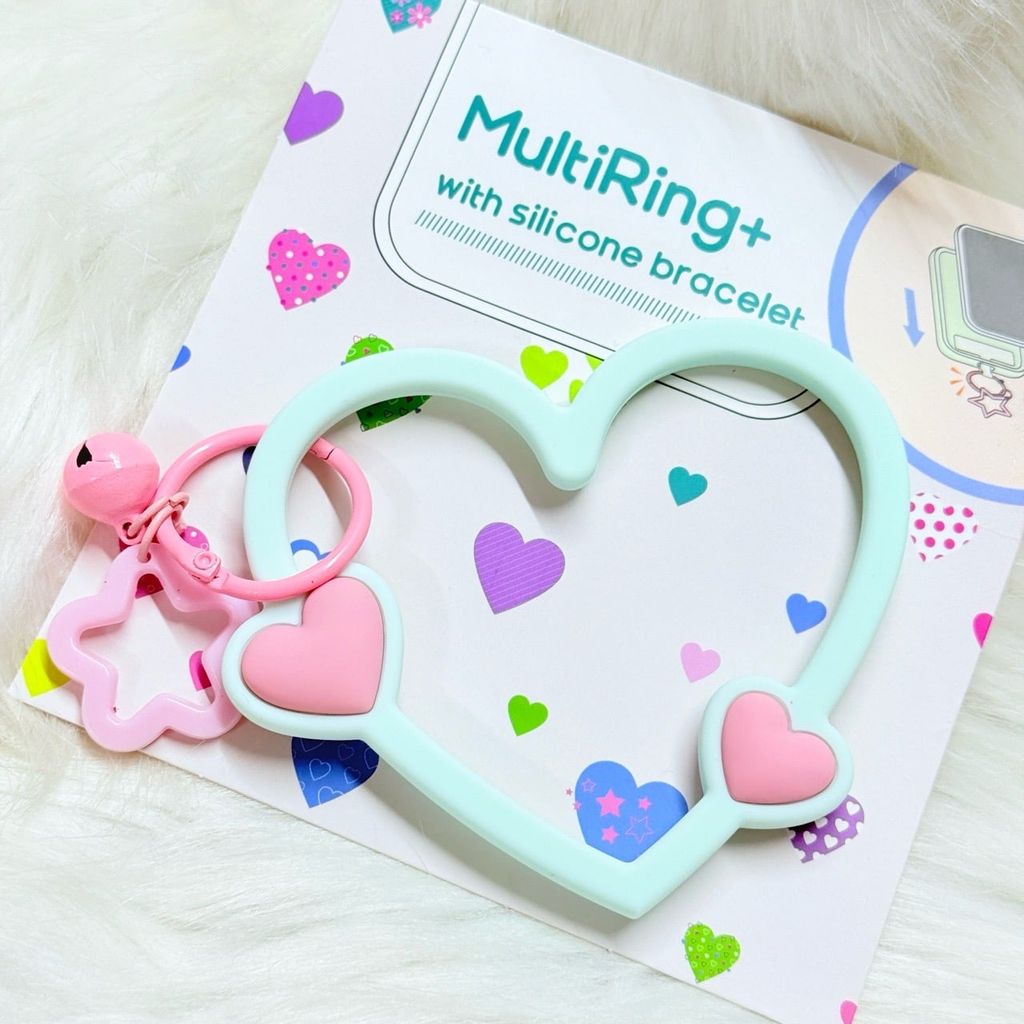 DÂY CHARM TRÁI TIM Silicone R.E.P CaseTify loại 2 CHỐNG BẨN