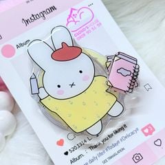 POPSOCKET Magsafe Nam Châm Hít Mẫu Miffy Rabbit - Thỏ