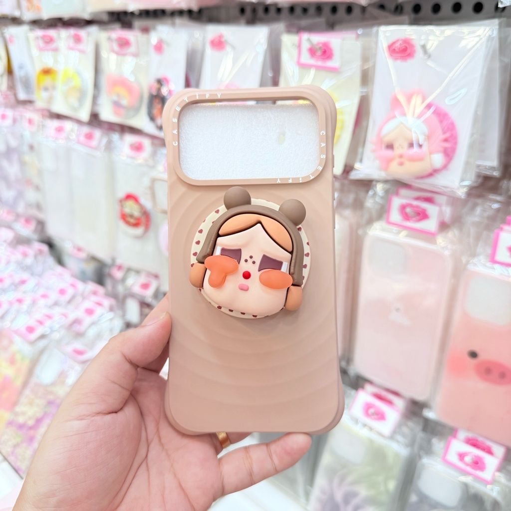 Case Ốp Điện thoại iPhone Casetify Ripple Case Nâu Nude - OAT Magsafe Basic iPhone 17/16/15Pro/Promax