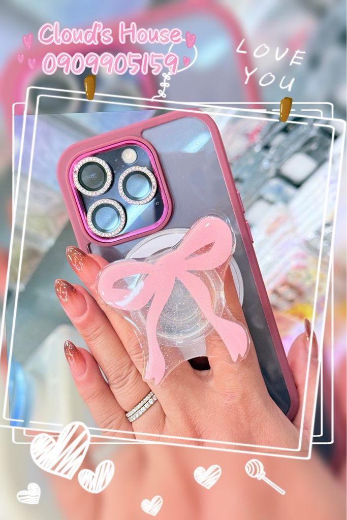 POPSOCKET Magsafe Nam Châm Hít MẪU NƠ Siêu Kute