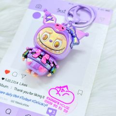 Móc Khóa Labubu Cosplay Kuromi