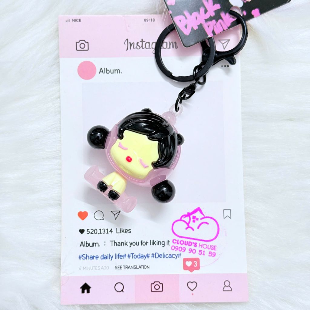 Móc Khóa Skull Panda