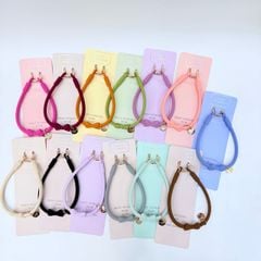 DÂY NƠ Silicone CHỐNG BẨN kèm charm