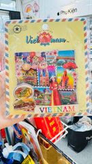 Nam Châm Gỗ 3D Trang Trí Tủ Lạnh Fridge Magnet - Món Ăn- Quà lưu niệm - Việt Nam (VietMories)