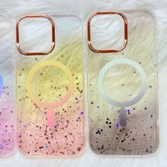 Case Ốp điện thoại iPhone Likgus Trong Ombre Nhiều Màu Bling Bling Magsafe iPhone 16/17/Promax