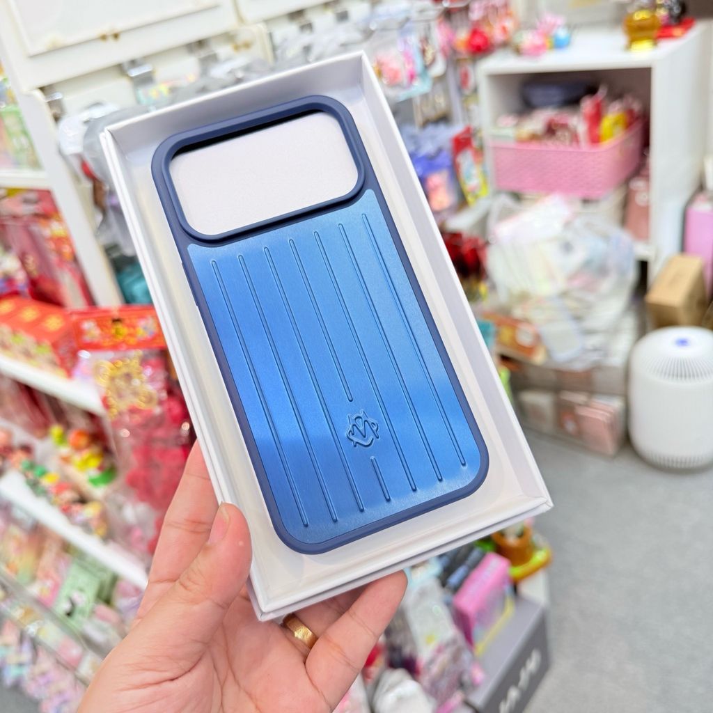 Case Ốp điện thoại iPhone Vân Vali RIMOWA Nhiều Màu Dòng iPhone 17 Promax