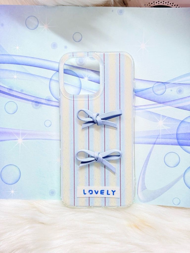 Case Ốp điện thoại iPhone Nơ Hồng nổi iPhone 12/13/14/15/16/Pro/Promax