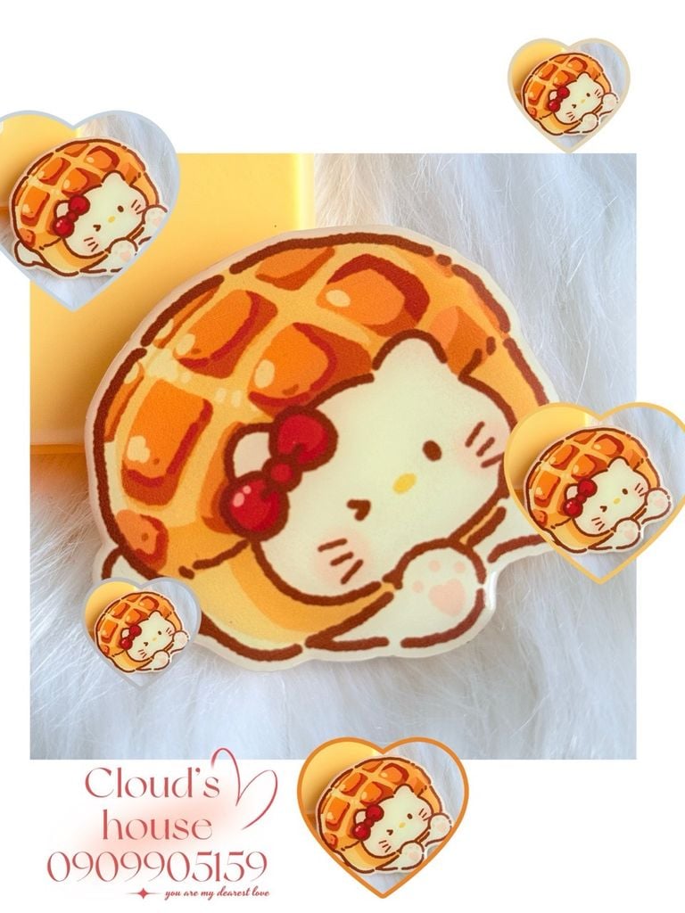 POPSOCKET Magsafe Nam Châm Hít Hello Kitty Kute