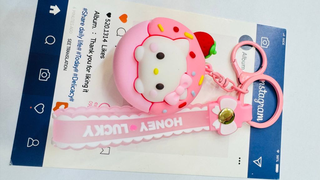 Móc Khóa Sanrio Bánh Donut và Cái Mông