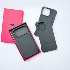 Case Ốp Điện thoại iPhone Casetify Ripple Case Đen - Matte Black Magsafe Basic iPhone 17/16/15Pro/Promax