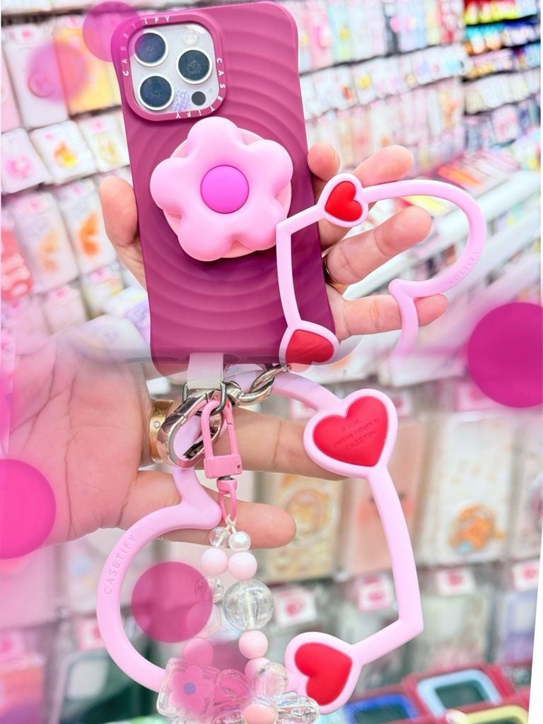 Case Ốp Điện thoại iPhone Casetify Ripple Case Mulberry Color Magsafe Basic iPhone 17/16/15Pro/Promax