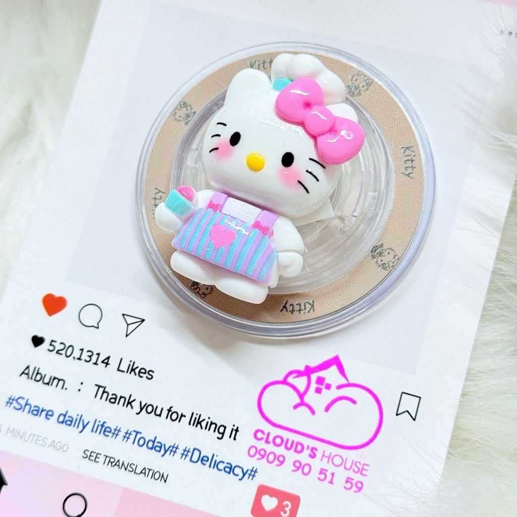 POPSOCKET Magsafe Nam Châm Hít Hello Kitty Kute