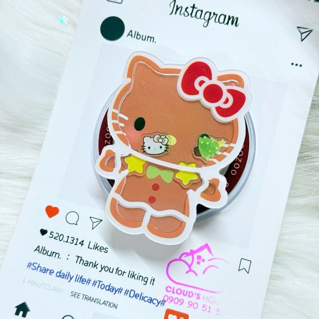 POPSOCKET Magsafe Nam Châm Hít Hello Kitty Kute