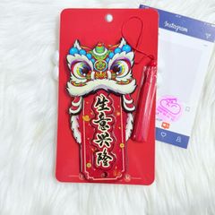 Magnet Trang Trí Tủ Lạnh Vuông Lân Tết ( 6 Mẫu)