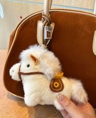 Móc Treo/ Móc Khóa Ngựa Gấu Bông Mã Đáo Thành Công Tài Lộc Tết