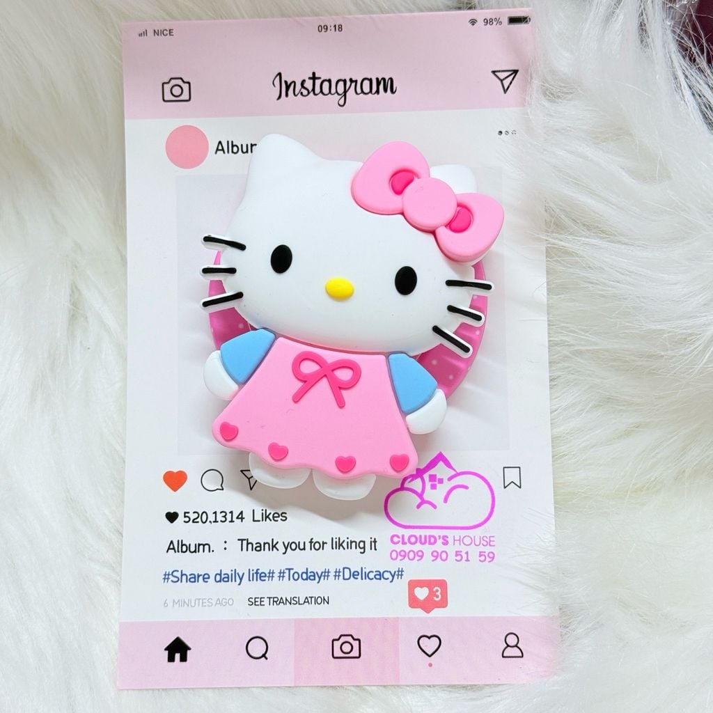 POPSOCKET Magsafe Nam Châm Hít Hello Kitty Kute