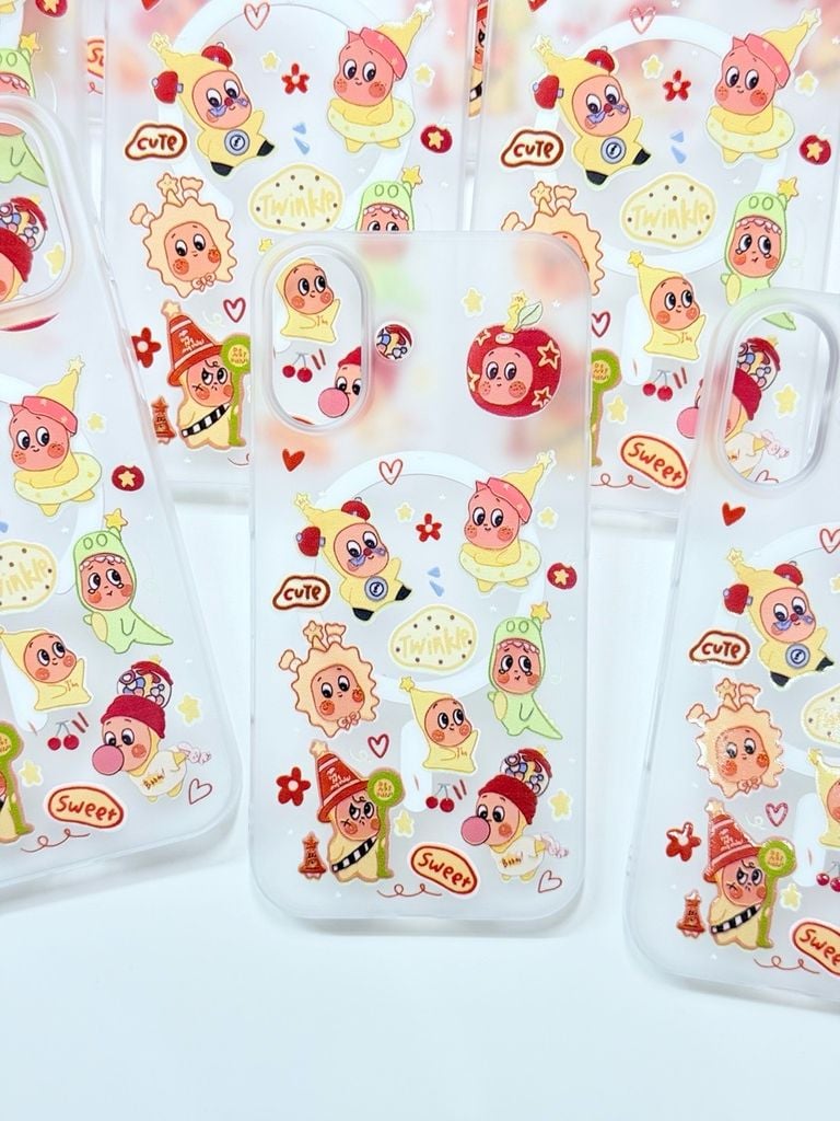 Case Ốp điện thoại iPhone Twinkle Twinkle Sweet Nhám Magsafe iPhone 13/14/15/16/17 Pro/Promax