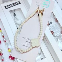 DÂY BI CHARM HOA Silicone CHỐNG BẨN kèm charm